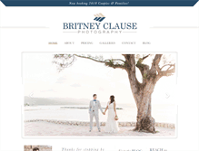 Tablet Screenshot of britneyclause.com